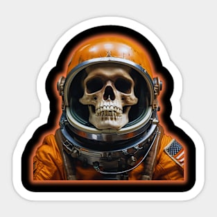 astronauts who died in outer space Sticker